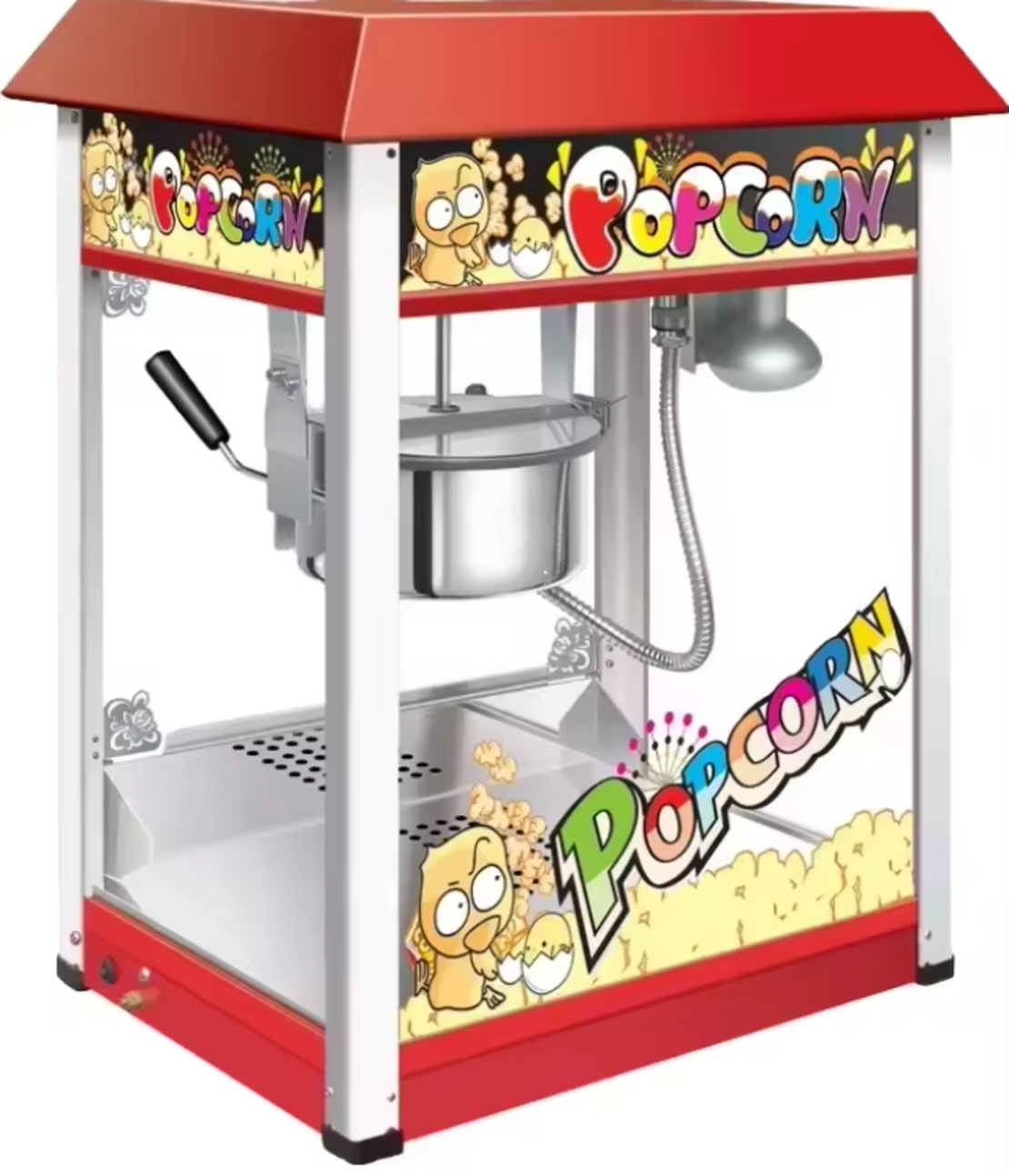 מכונת פופקורן גדולה