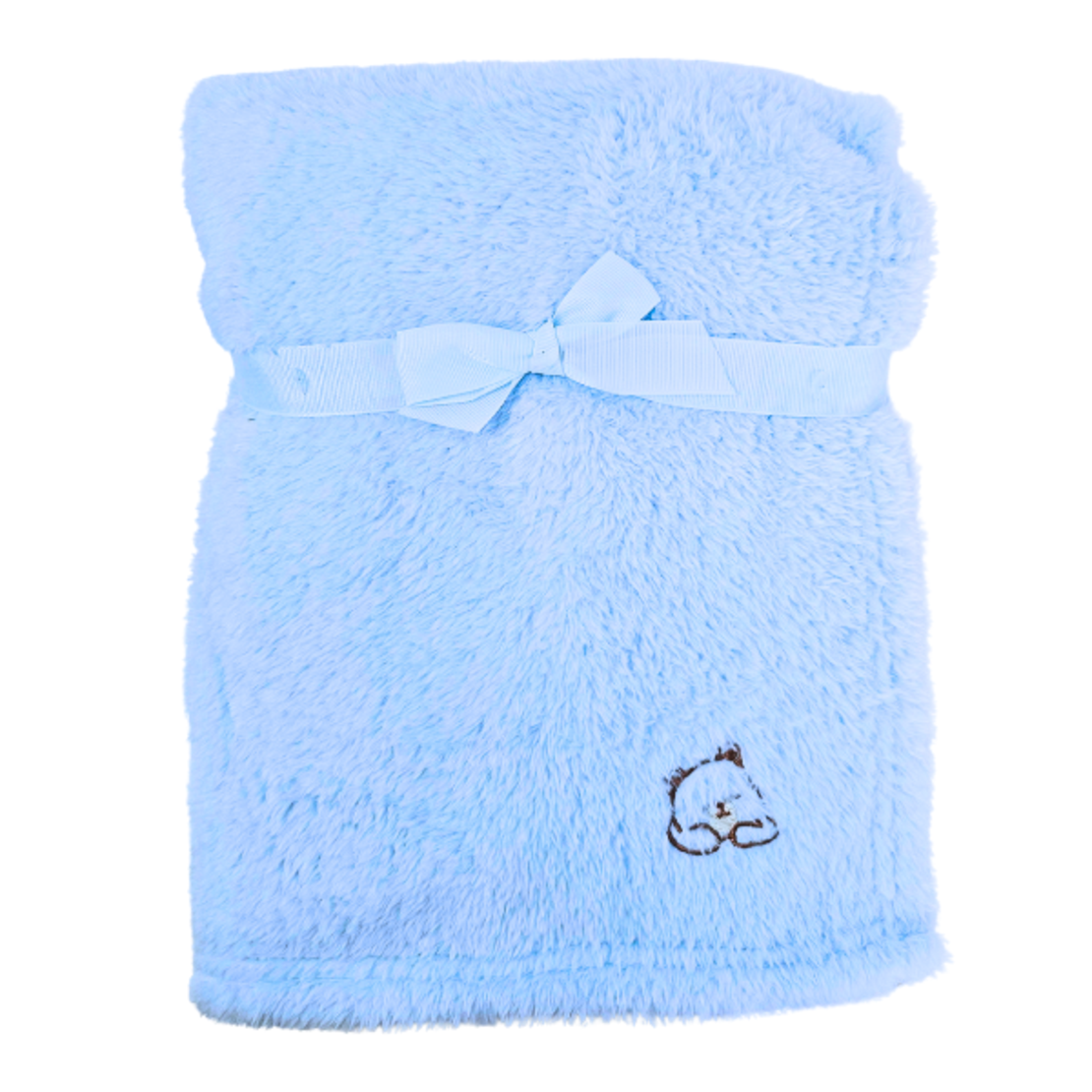 שמיכה פרוותית - צבע תכלת