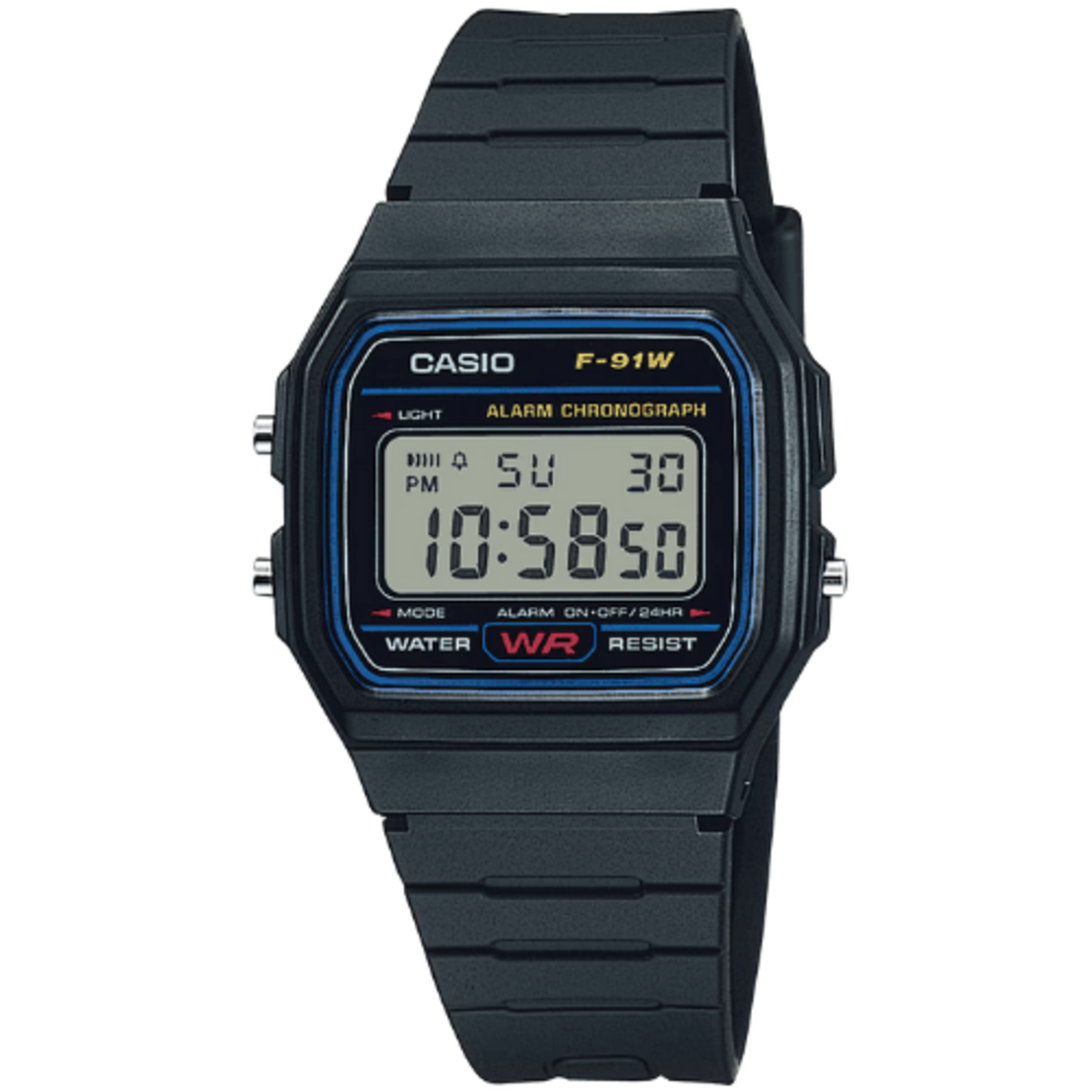 שעון יד דיגיטלי Casio F-91W-1DG | פונקציונלי, אלגנטי, יומיומי – עכשיו ב־Tactiranger
