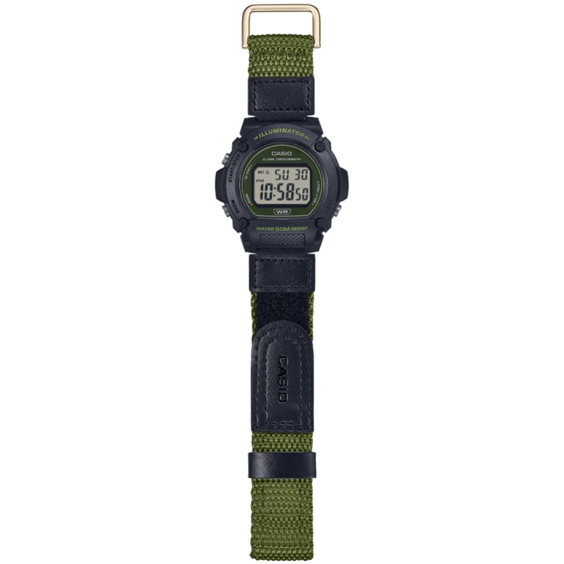 CASIO W-219HB-3A רצועת בד קסיו
