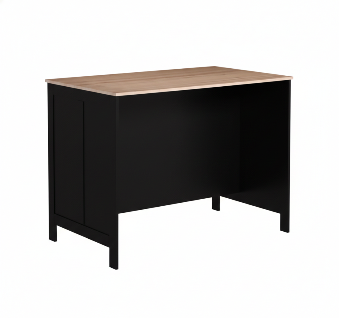 אי למטבח משולב שולחן בר דגם עדן Eden שחור משולב עץ | מבית WOODY