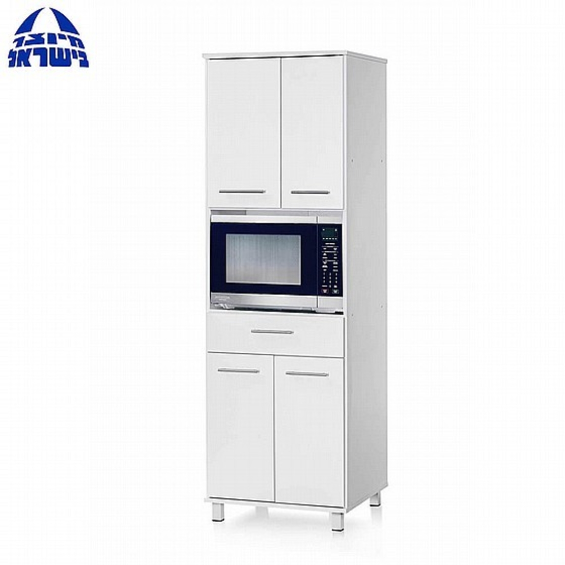 ארון מיקרוגל 4 דלתות ומגירה דגם כליל 409 מבית יראון YIRON - תוצרת ישראל