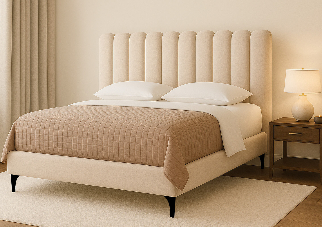 מיטה זוגית מפוארת 