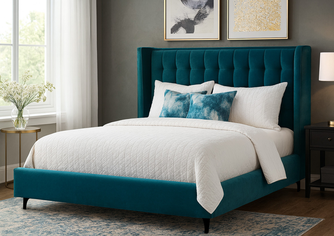 מיטה זוגית מפוארת 