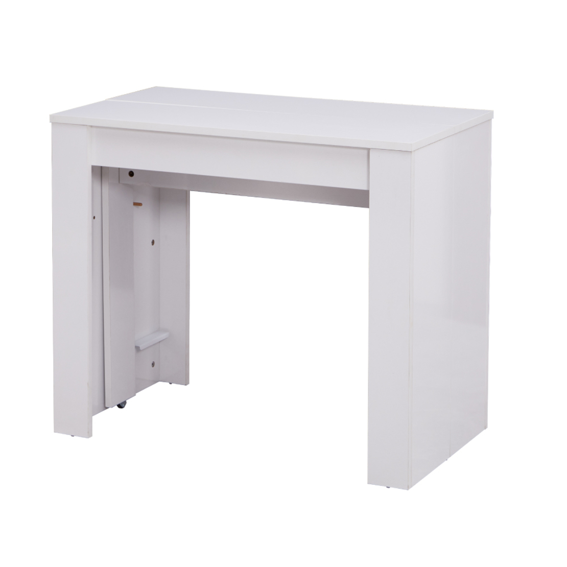 קונסולה נפתחת לפינת אוכל 3 מטר דגם זאוס Zeus לבן | מבית WOODY
