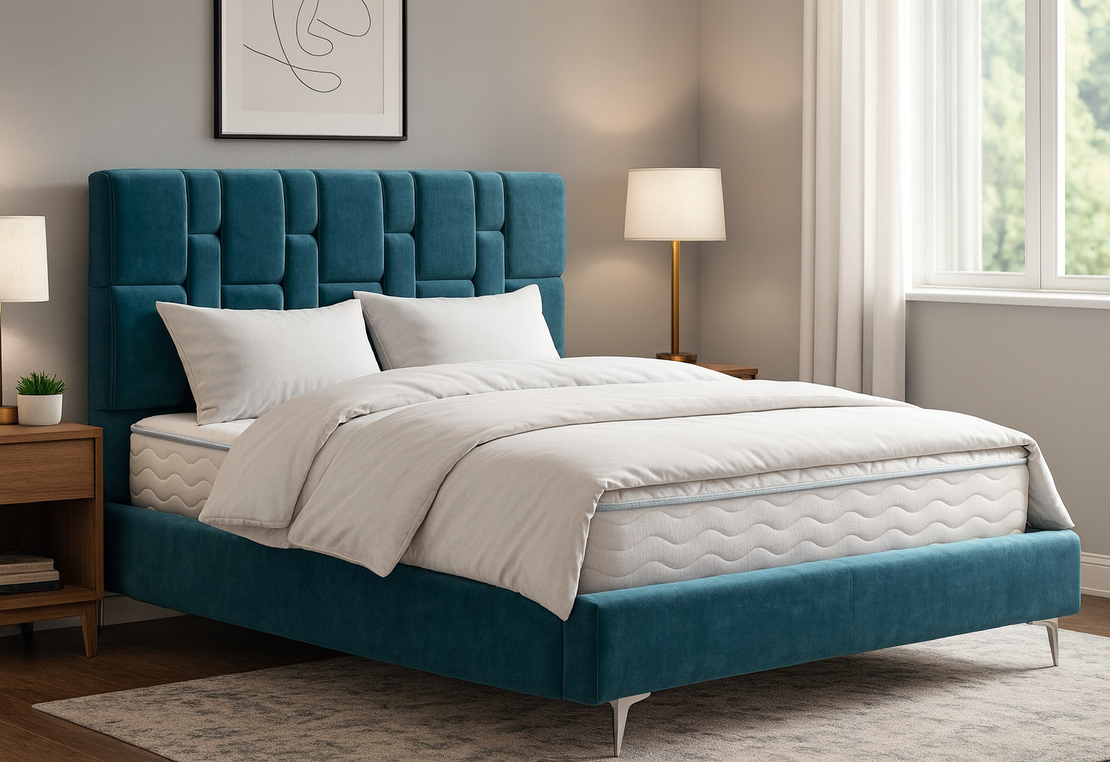 מיטה זוגית מפוארת 