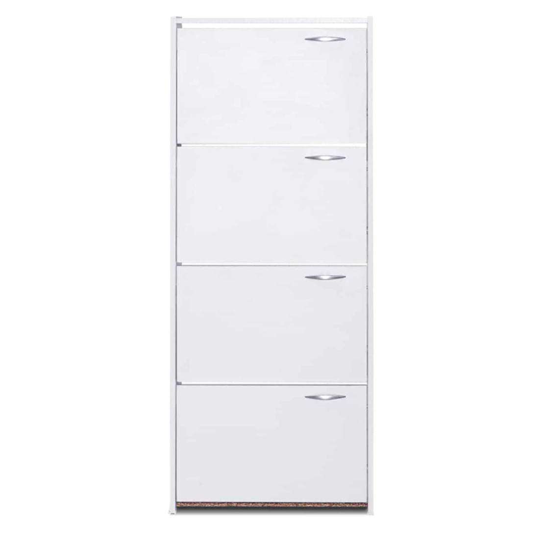 ארון נעליים 4 דלתות דגם רפי לבן 126 מבית יראון YIRON - תוצרת ישראל