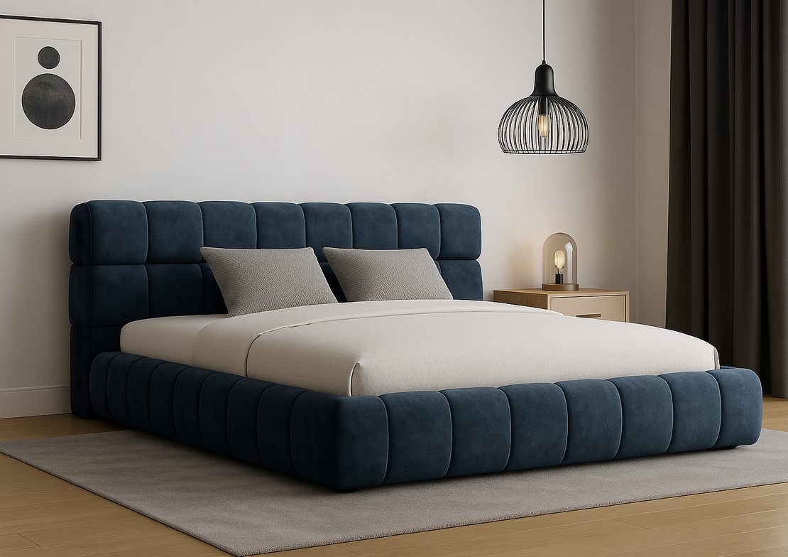 מיטה זוגית מפוארת 