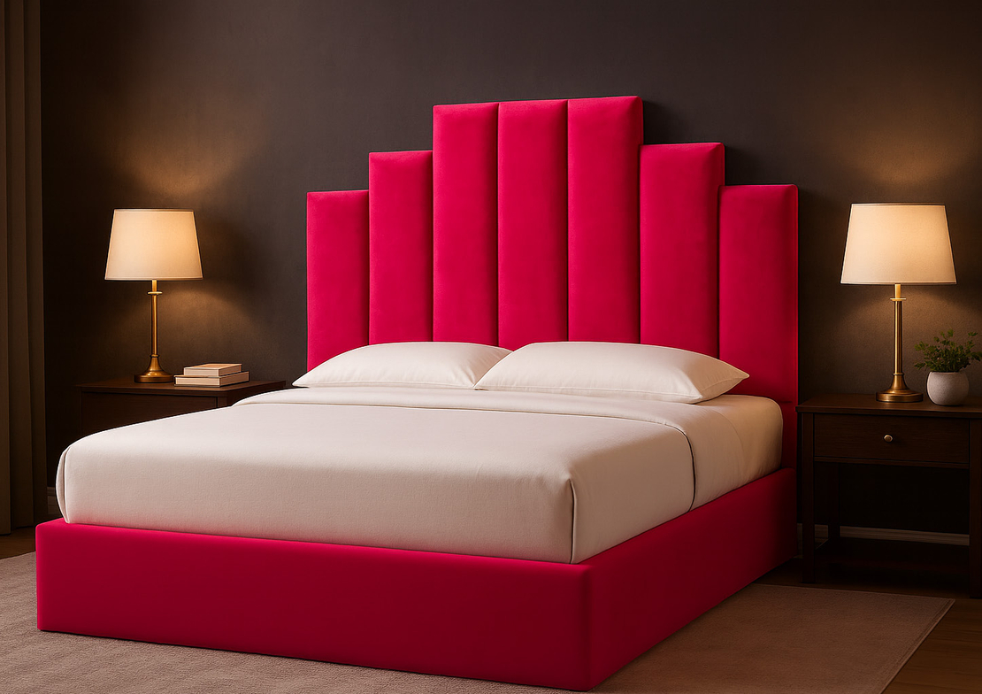 מיטה זוגית מפוארת 