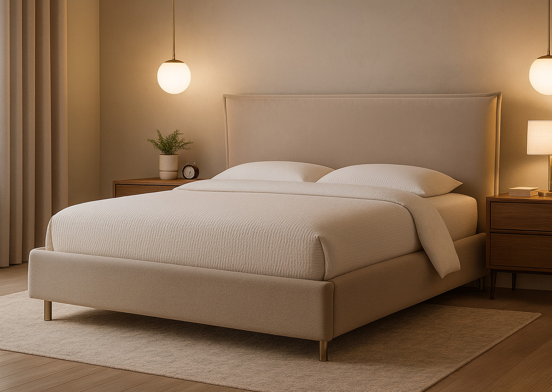 מיטה זוגית מפוארת 