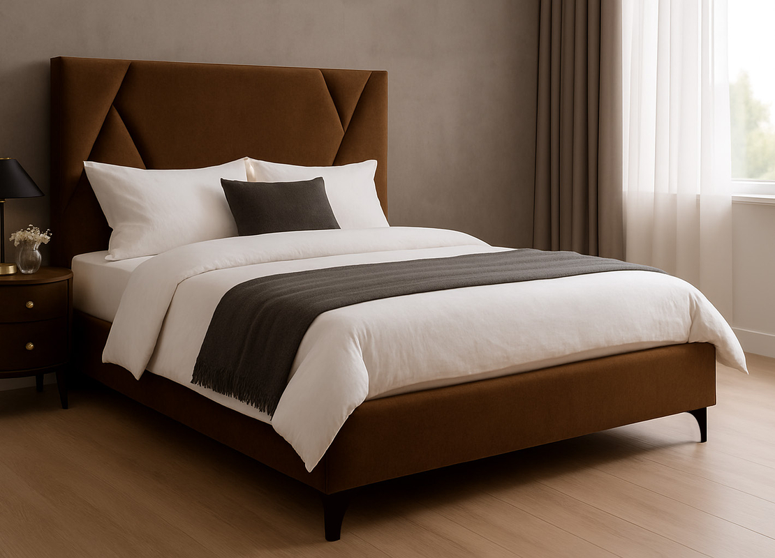 מיטה זוגית מפוארת 