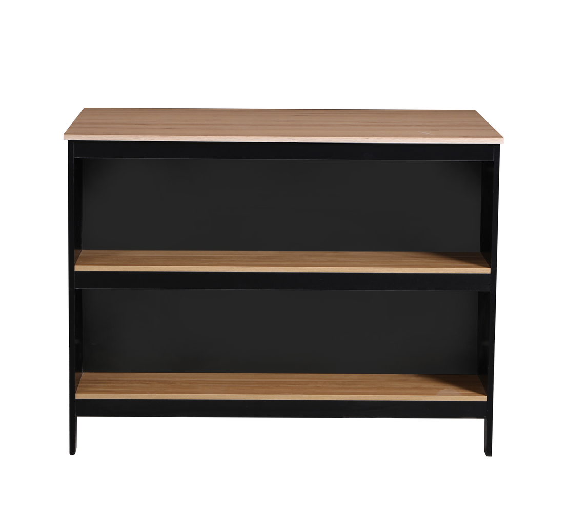 אי למטבח משולב שולחן בר דגם עדן Eden שחור משולב עץ | מבית WOODY