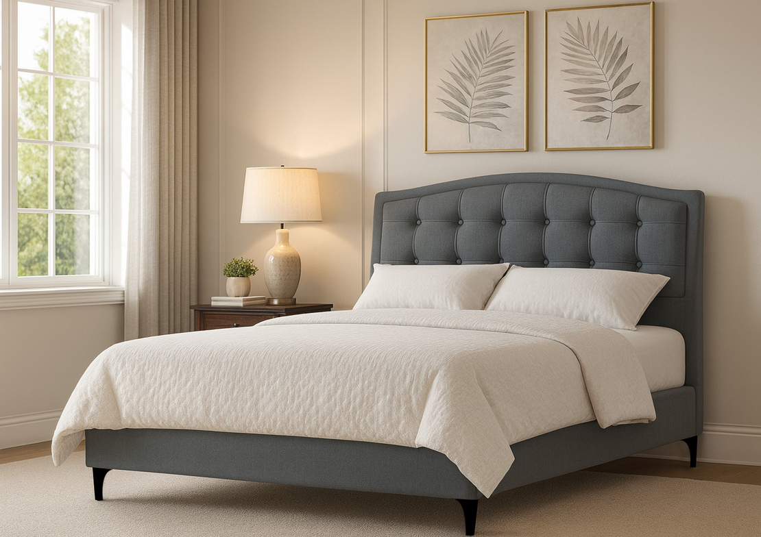 מיטה זוגית מפוארת 