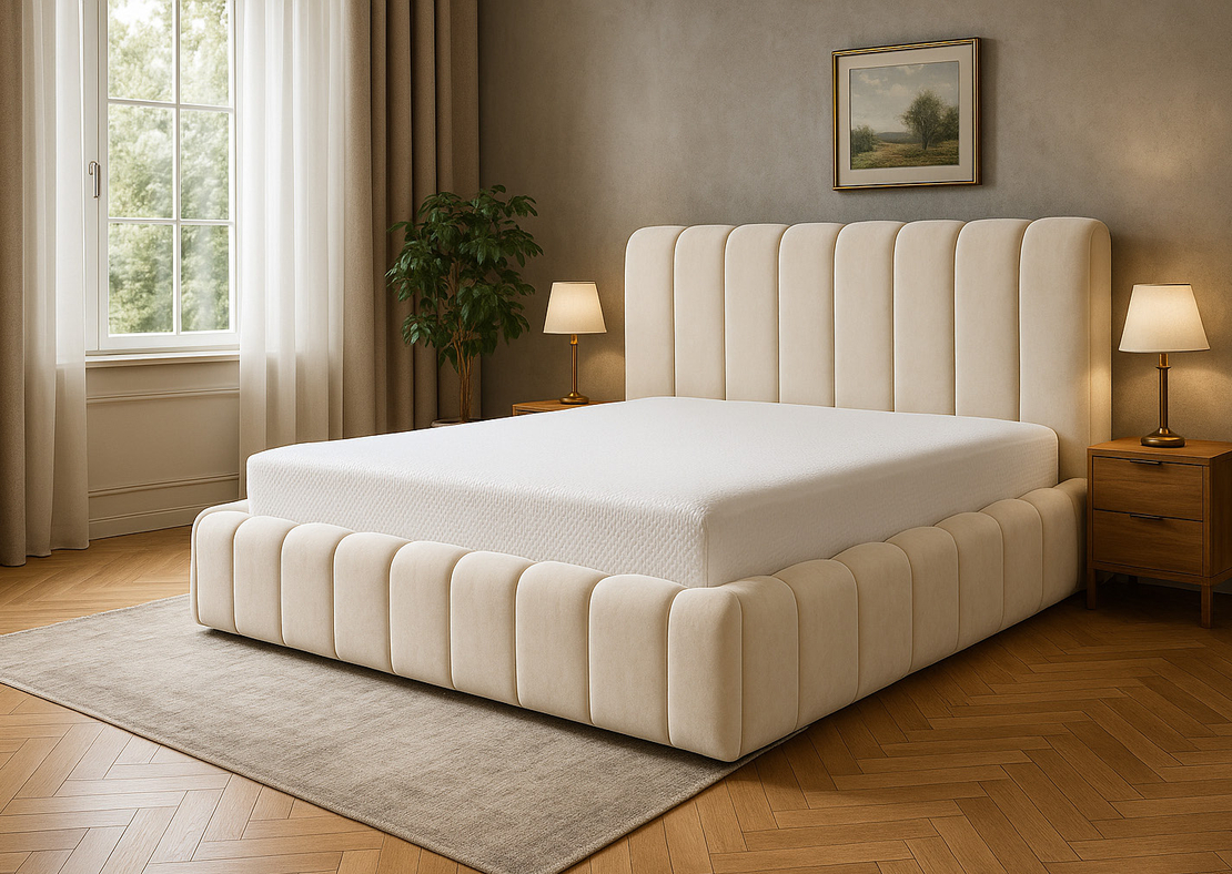 מיטה זוגית מפוארת 