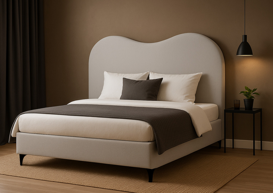 מיטה זוגית מפוארת 