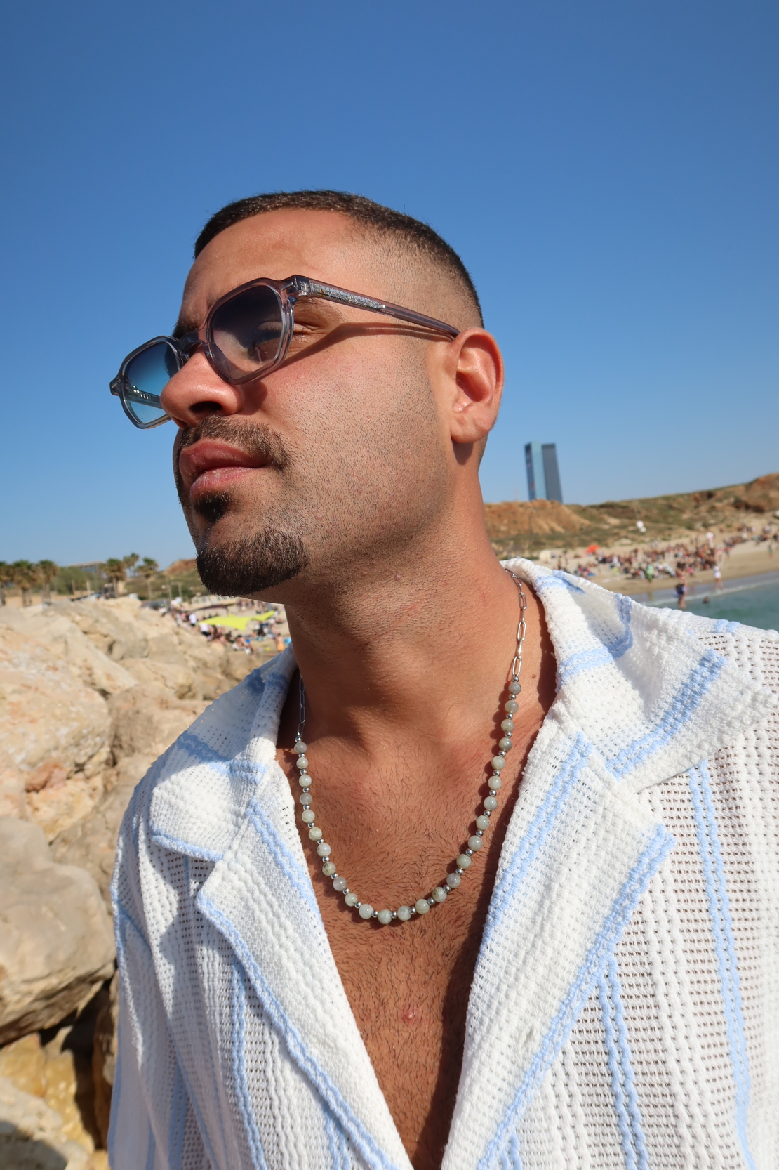 שרשרת Crystal-Seashell
