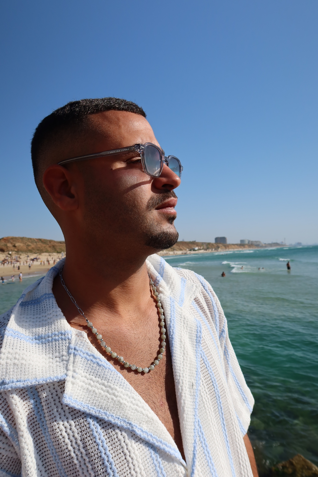 שרשרת Crystal-Seashell