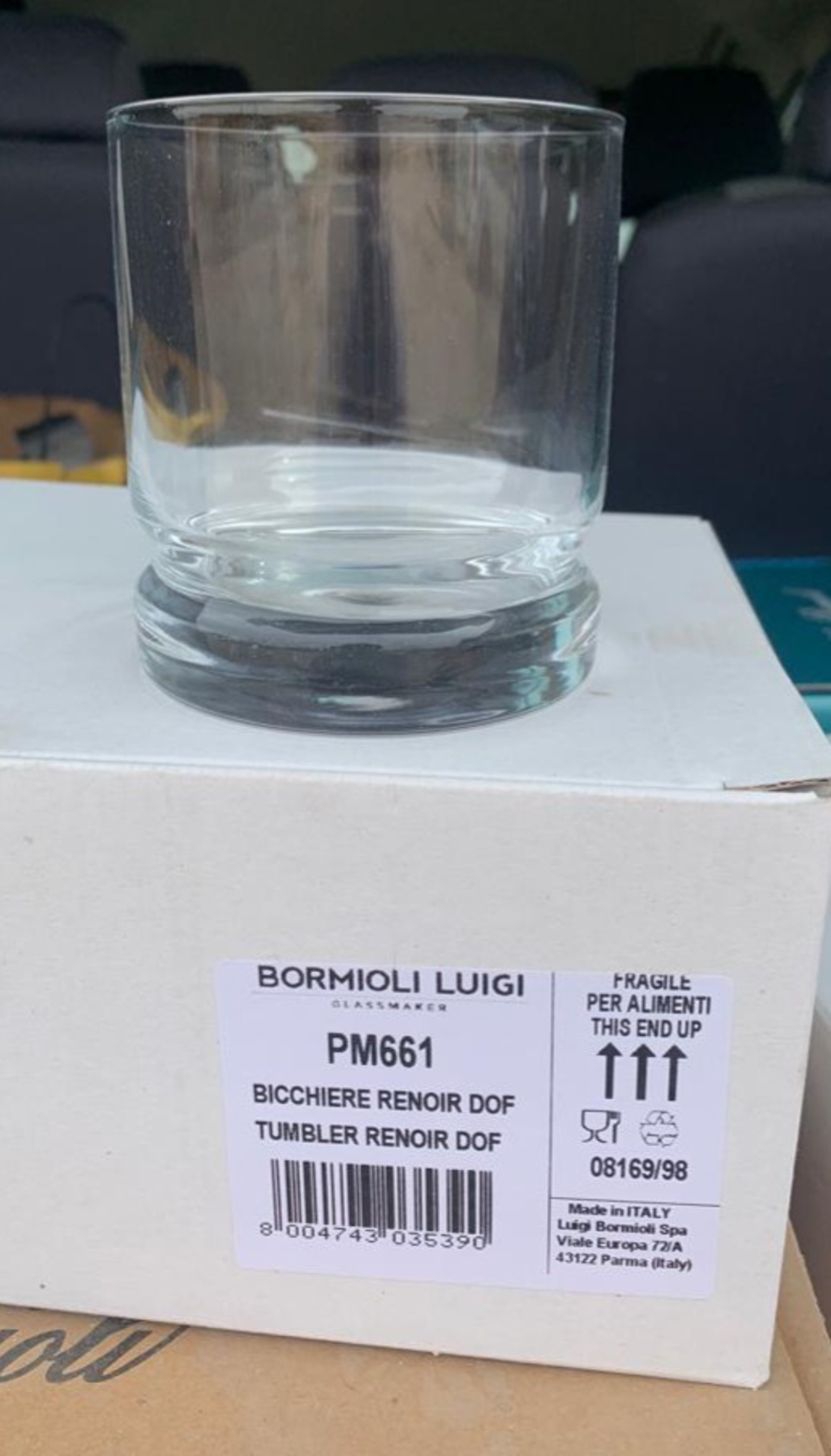 Renoir bicchiere DOF 380ml