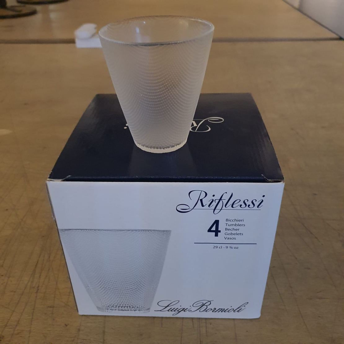 כוסות טאמבלר (tumbler) מסדרת Riflessi