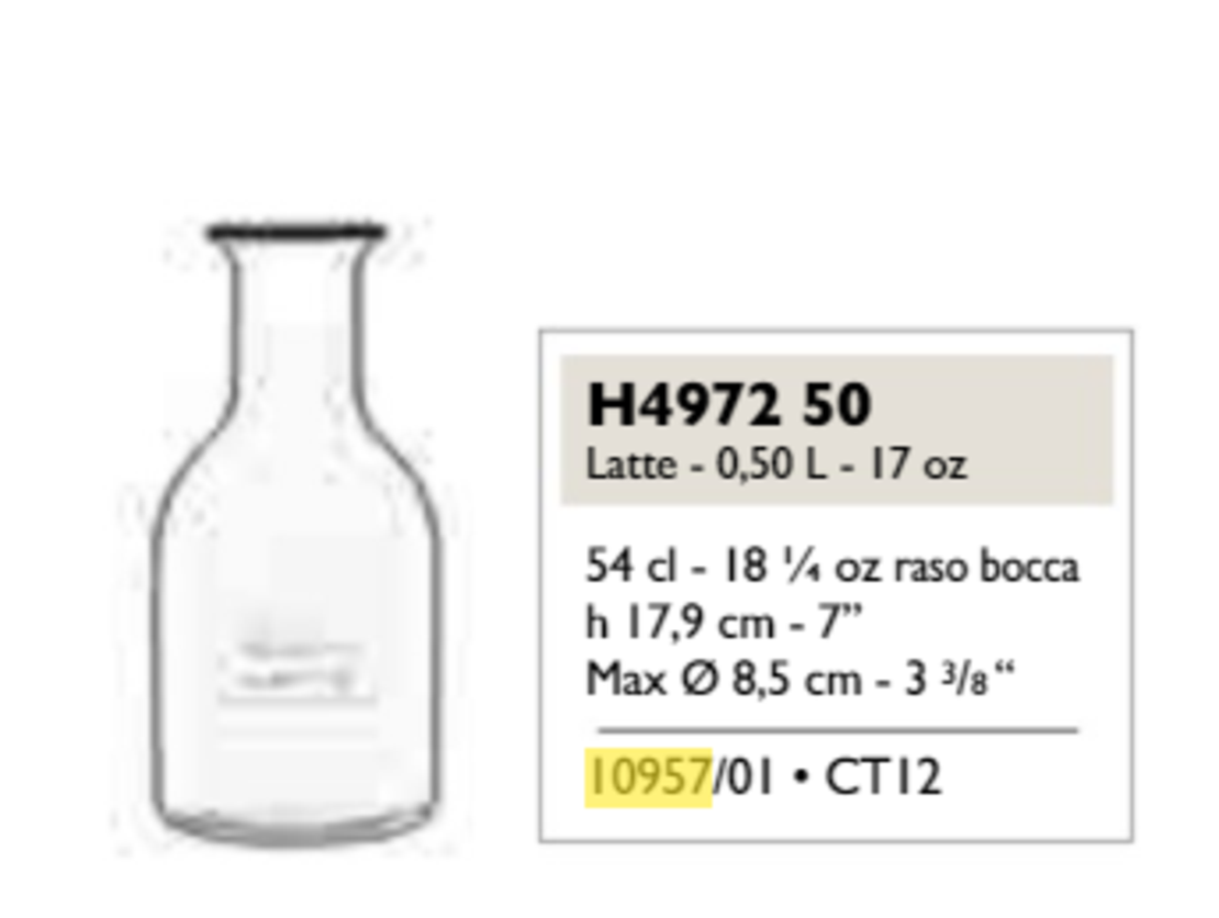 בקבוק/קנקן (Carafe) מדגם H4972 50,