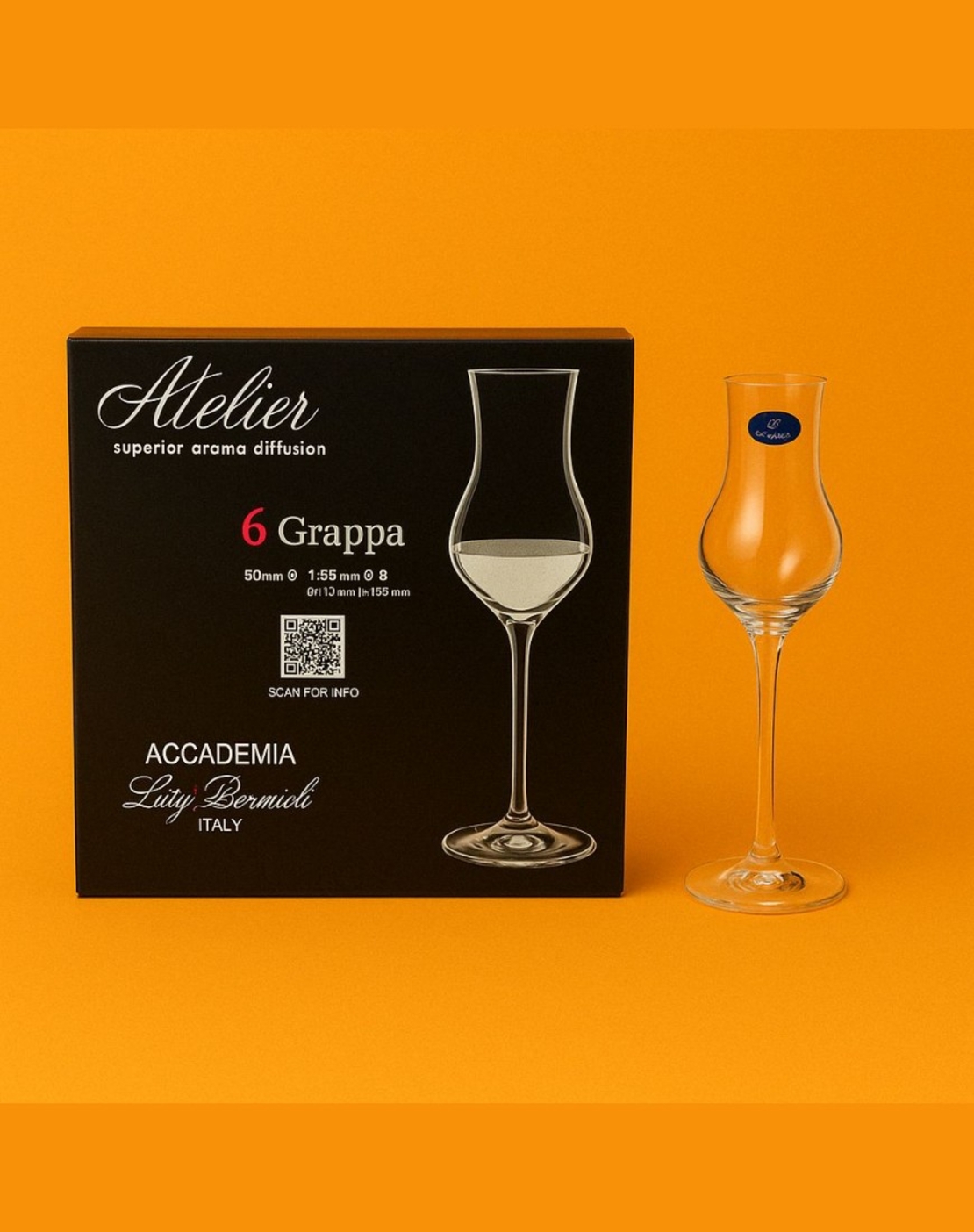 כוסות גראפה Atelier 80ml