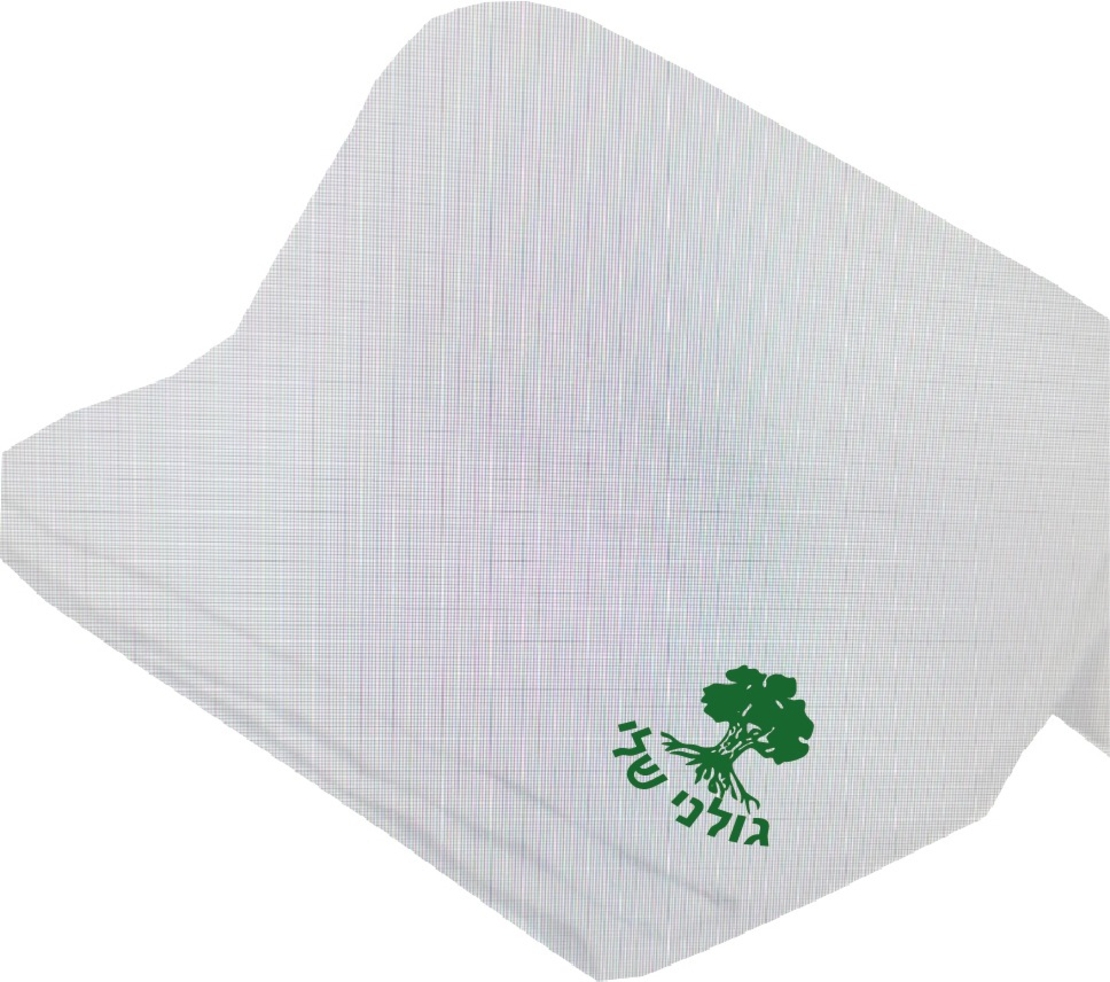 מגבת עם הדפס לוגו גולני שלי