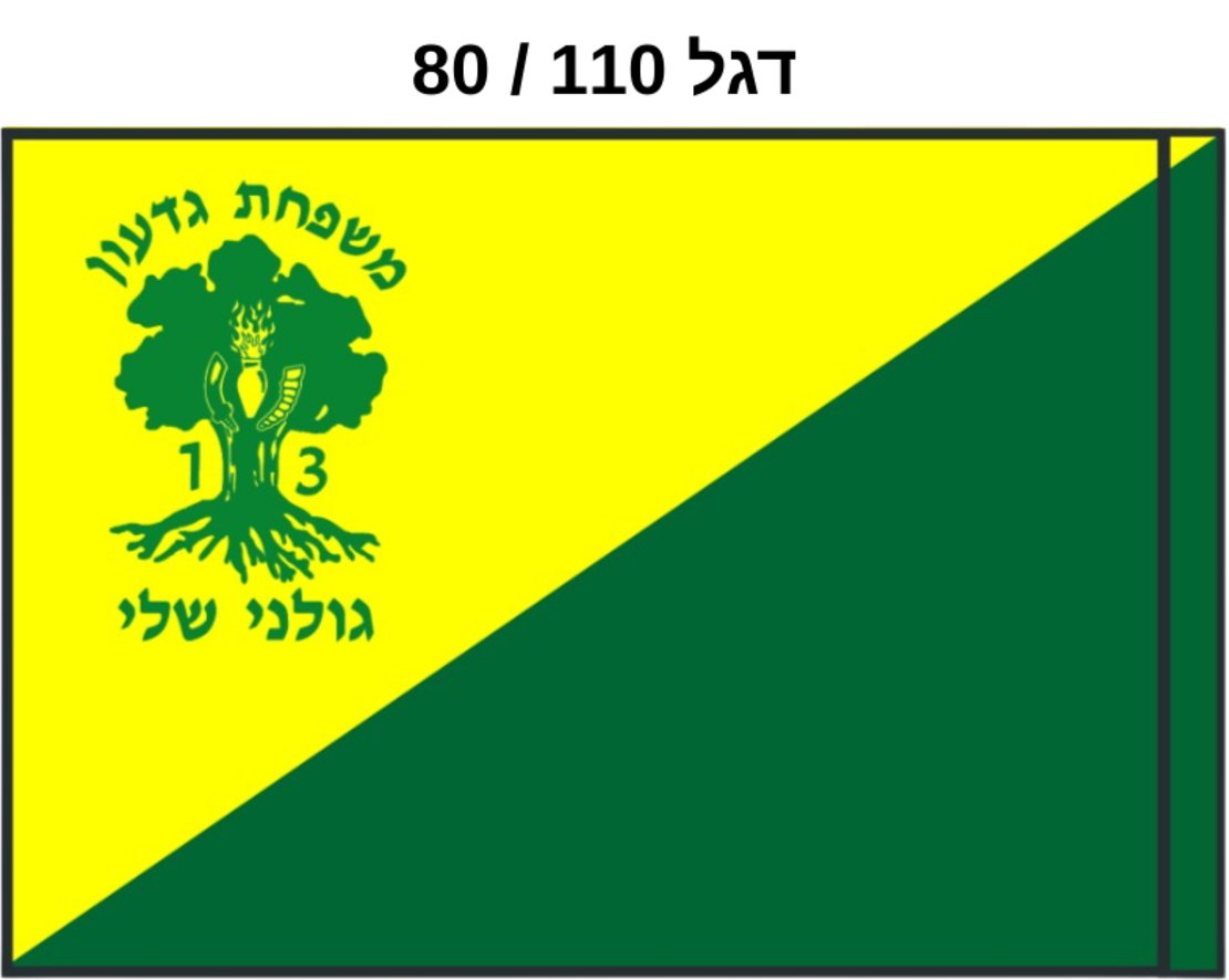 דגל - גדוד 13