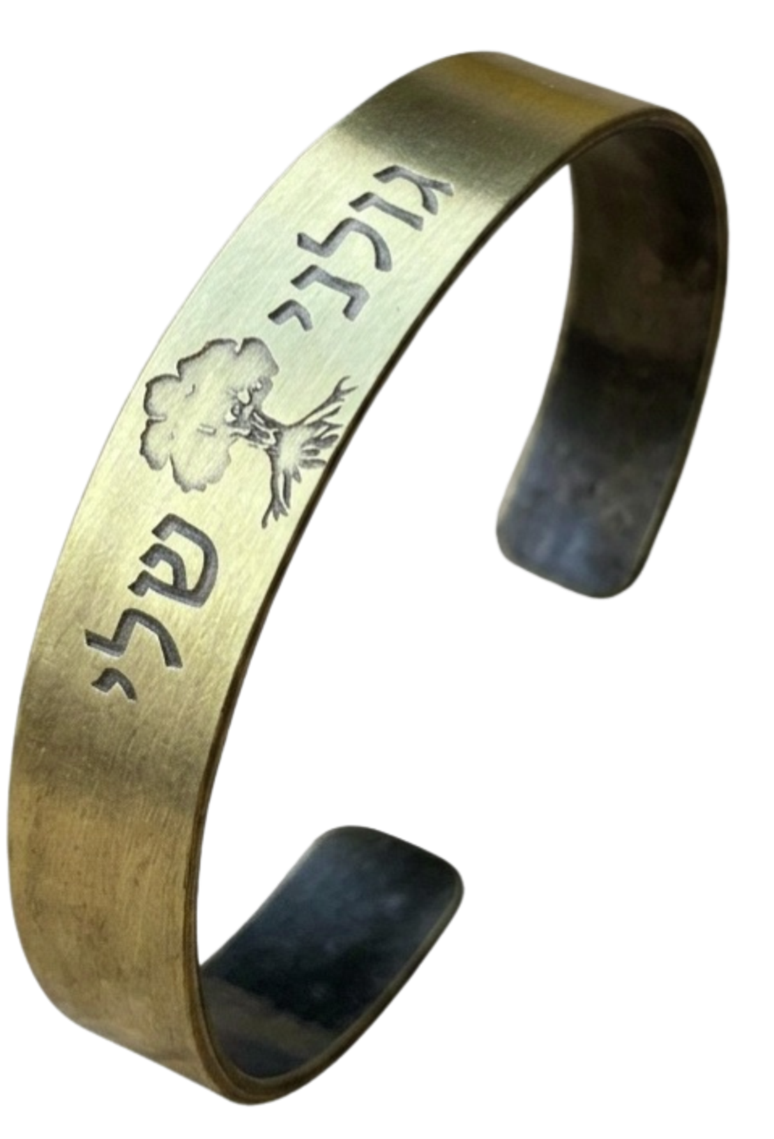 צמיד יד מתכת - גולני שלי - צבע זהב