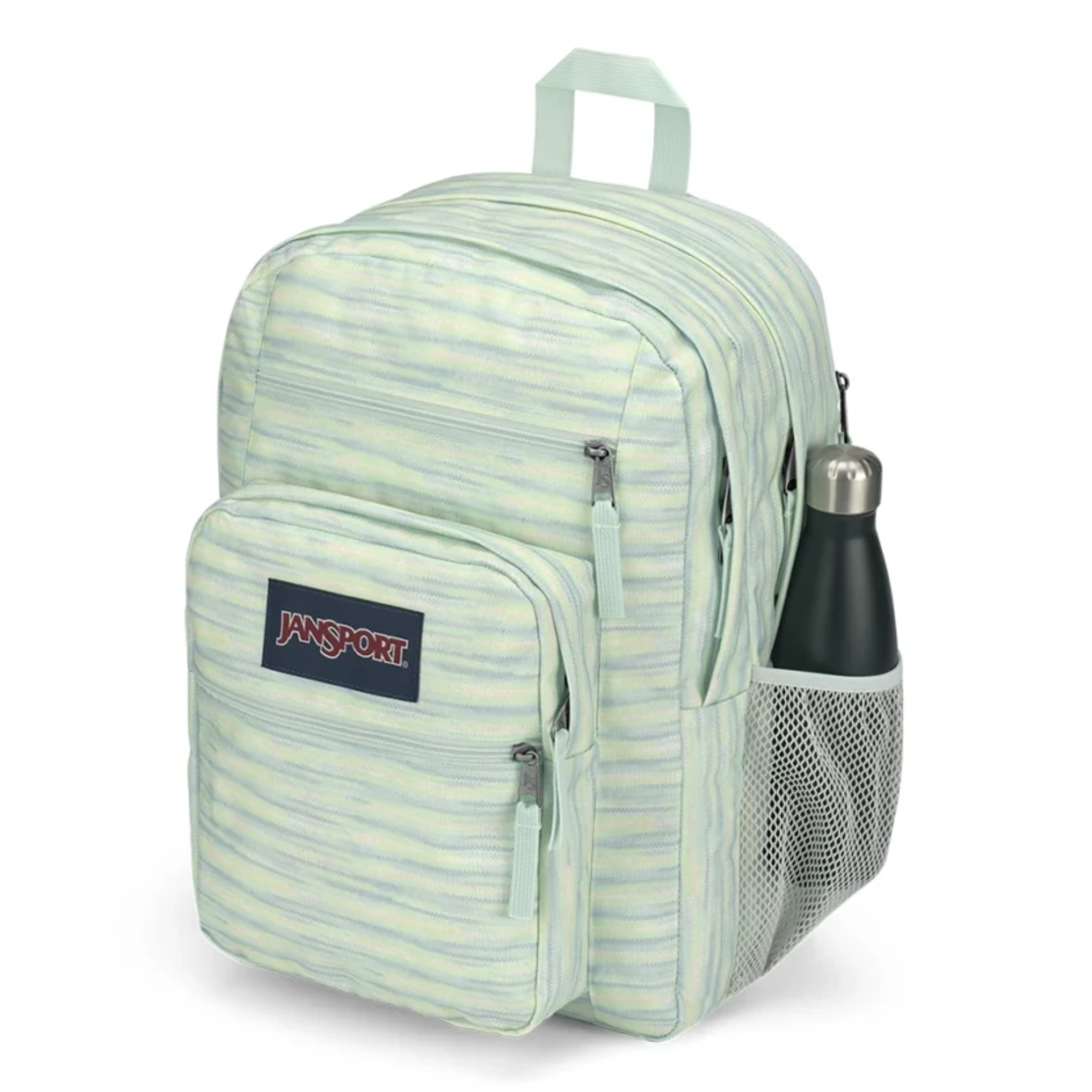 תיק גב ג'נספורט JanSport דגם Big Student - הדפס מנטה