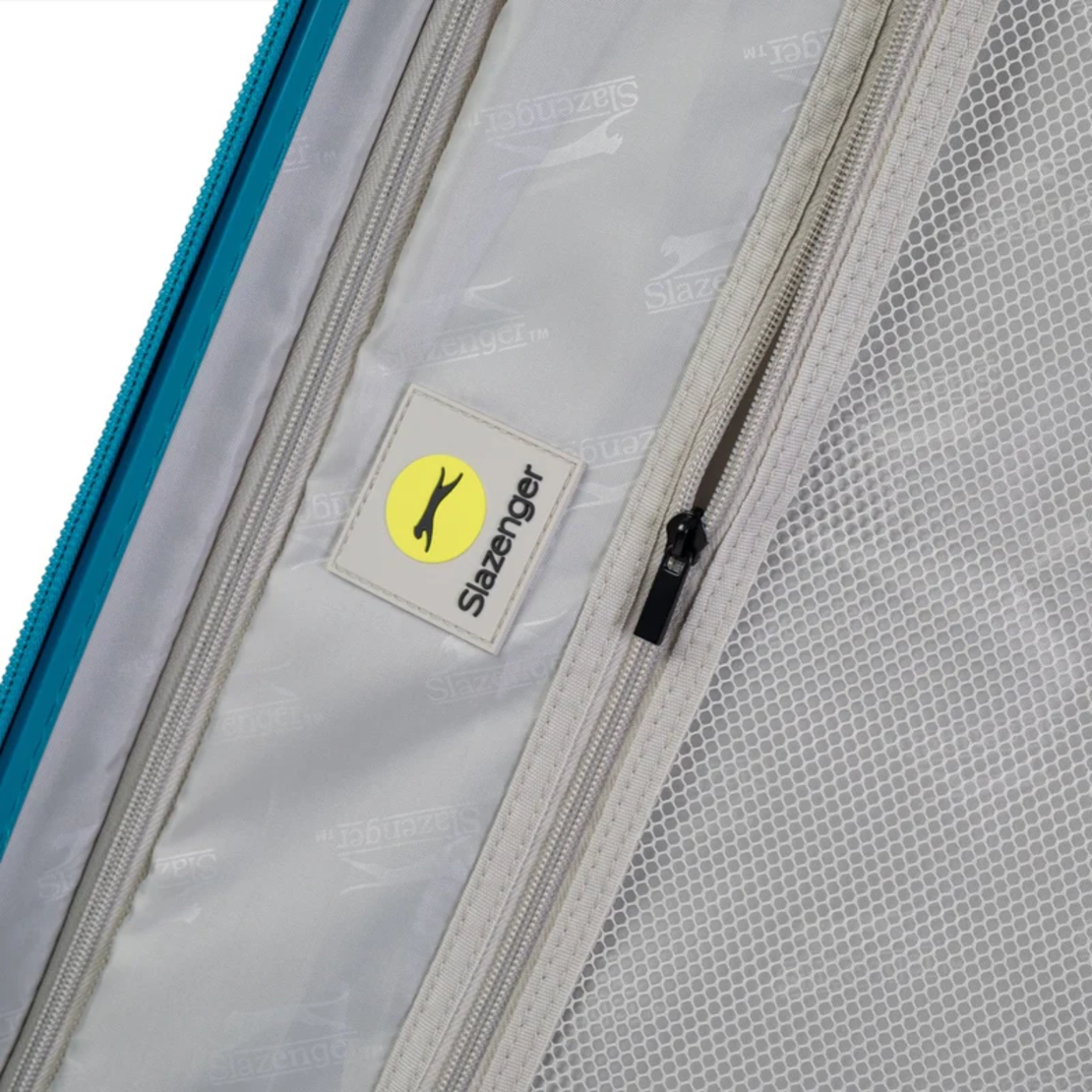 סט מזוודות קשיחות 100% פוליפרופילן – Slazenger דגם Spirit תכלת