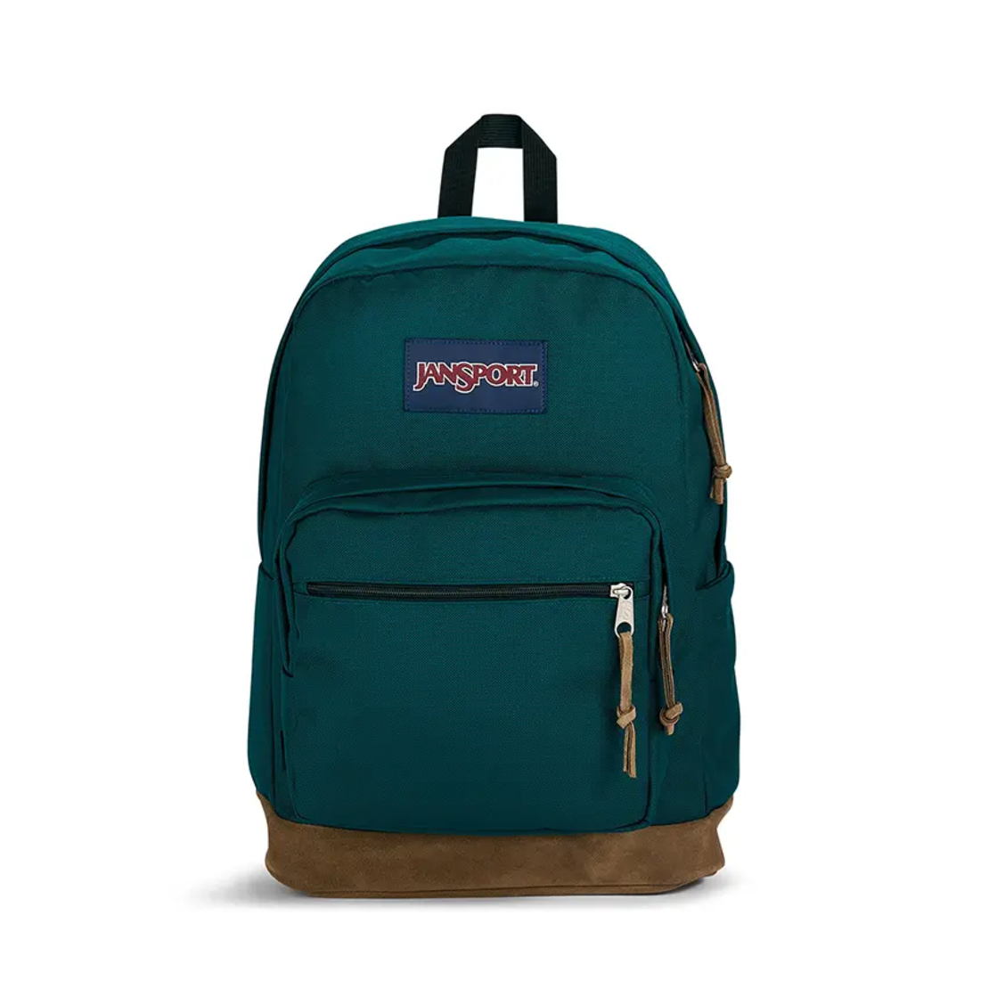 תיק גב ג'נספורט JanSport דגם Right Pack - ירוק משולב עור