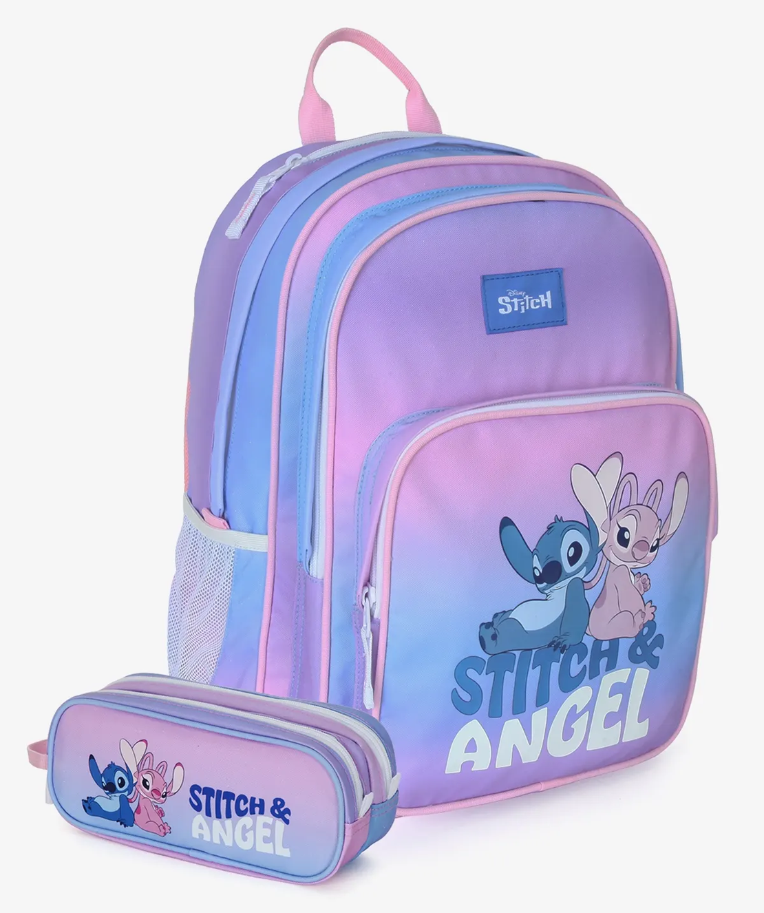 תיק+קלמר Stitch & Angel