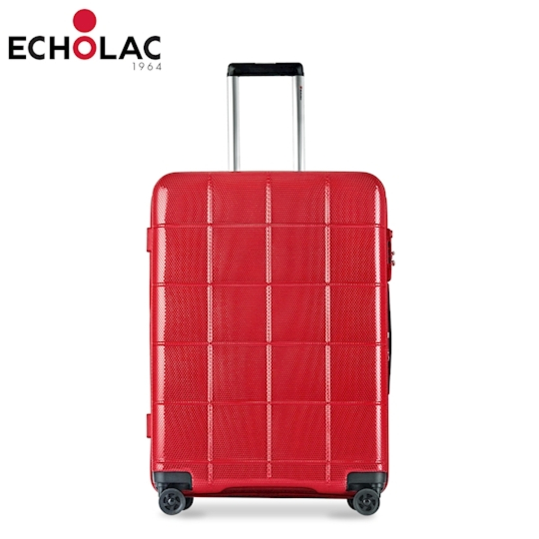 מזוודה קשיחה דגם Echolac Square Plus – גודל 28″ במבחר צבעים