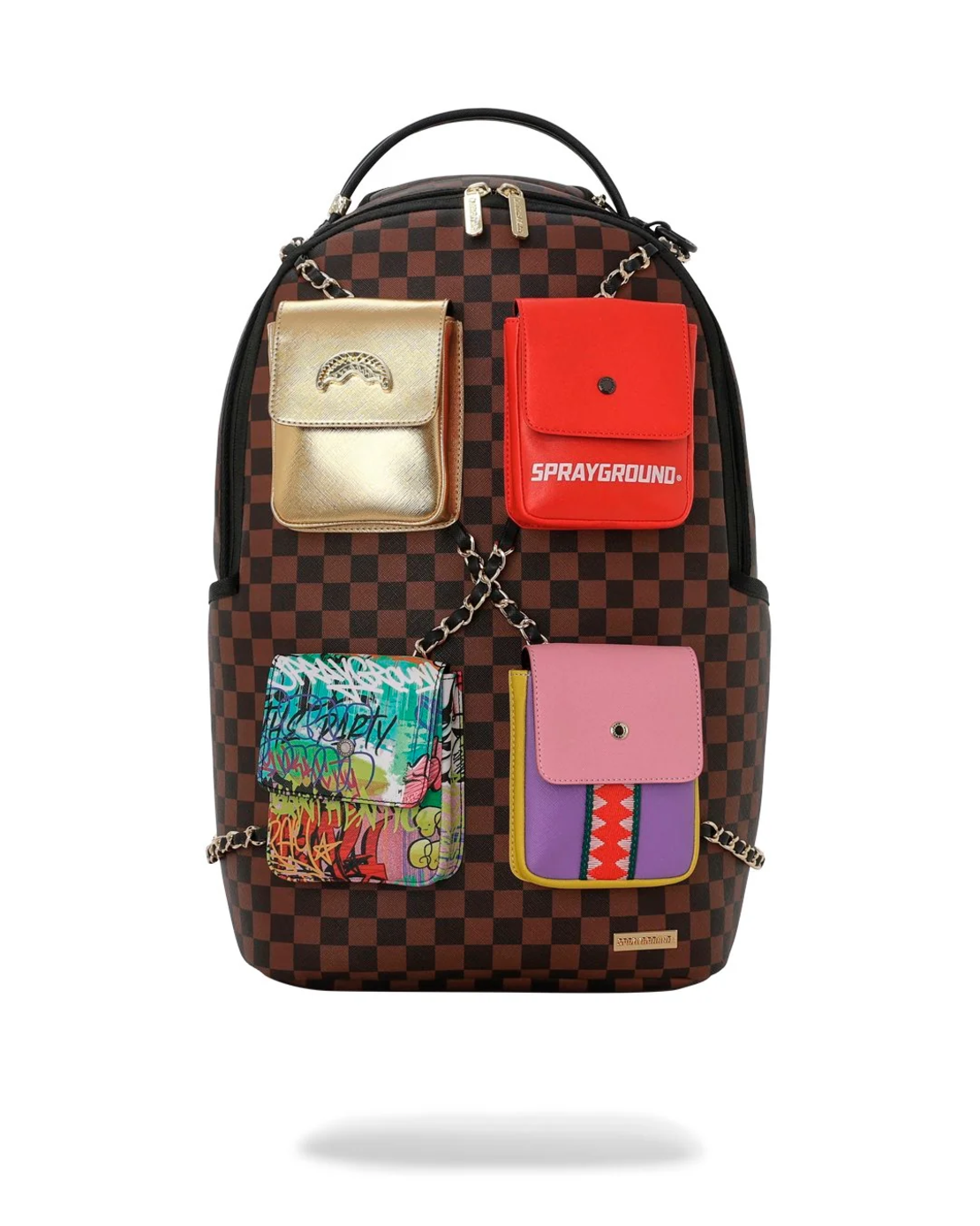 HANGING POCKETS MIX UP BACKPACK