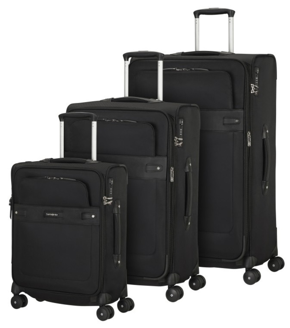 סט 3 מזוודות Samsonite Beauhaven קלות