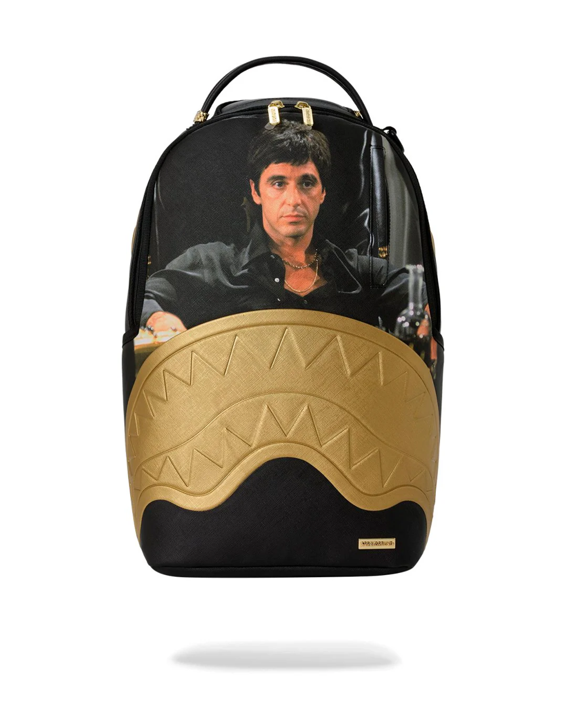 SCARFACE GOLD EMBOSSED BACKPACK