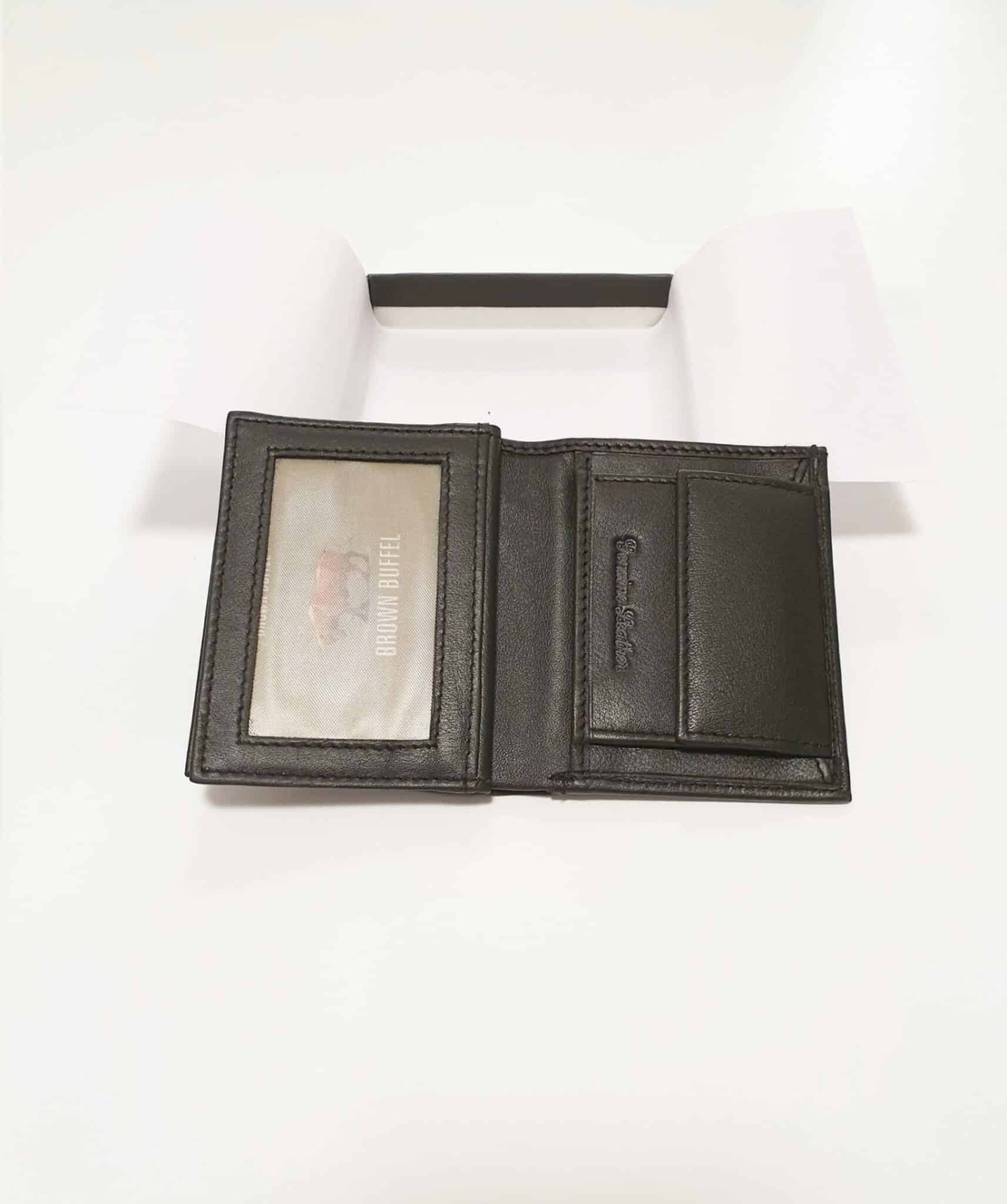 ארנק עור קטן - צבע שחור