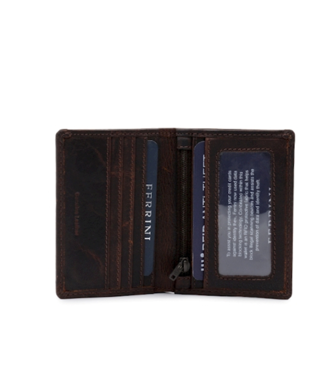 ארנק מגנט קומפקטי מעור משומן – DANLAR