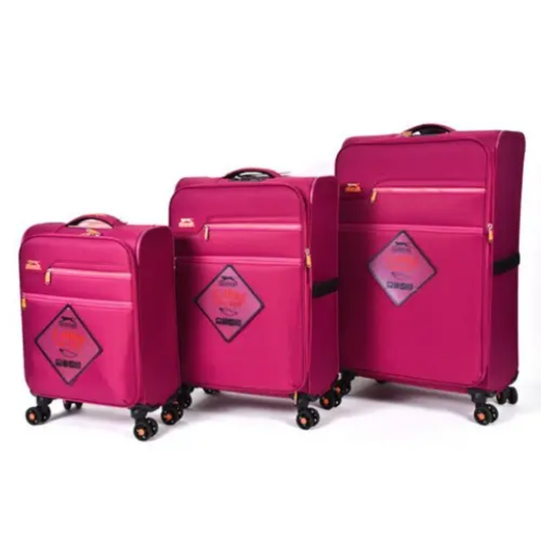 סט 3 מזוודות Slazenger דגם Barcelona