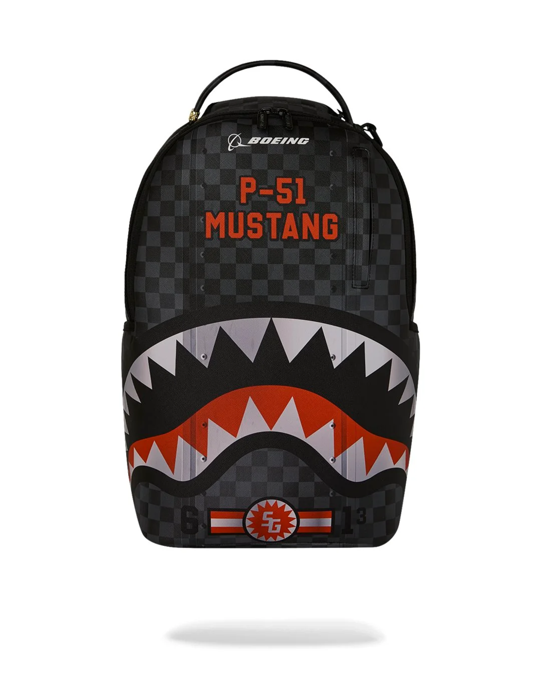 BOEING P-51 MUSTANG SHARKMOUTH BACKPACK