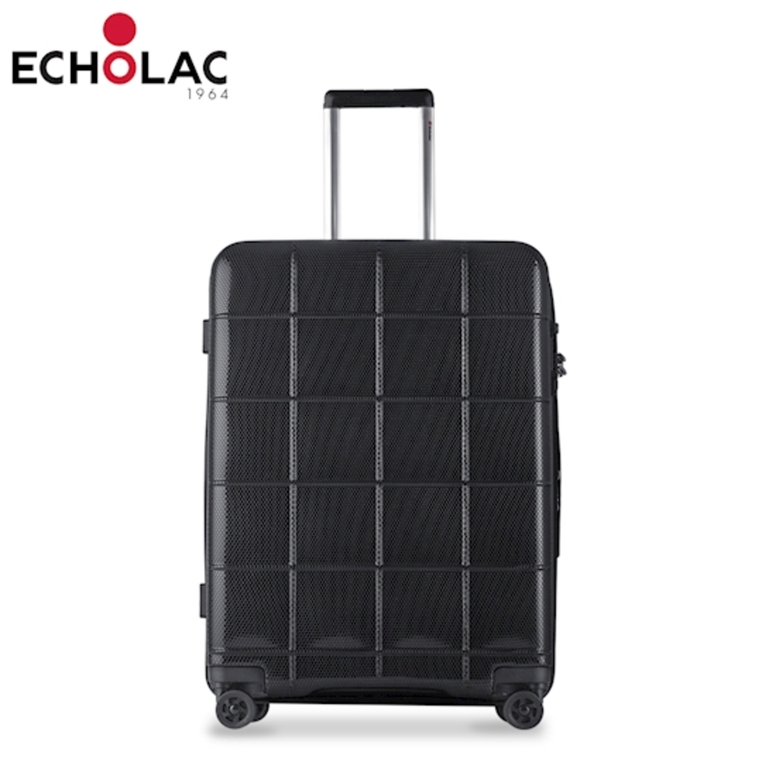 מזוודה קשיחה דגם Echolac Square Plus – גודל 28″ במבחר צבעים