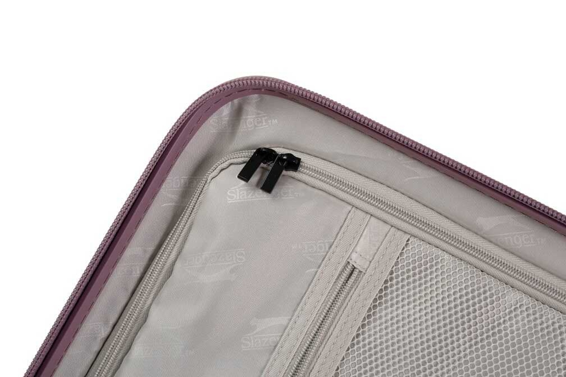 צמד מזוודות קשיחות Slazenger Spirit – סט 2 חלקים (28″ + 24″) שחור