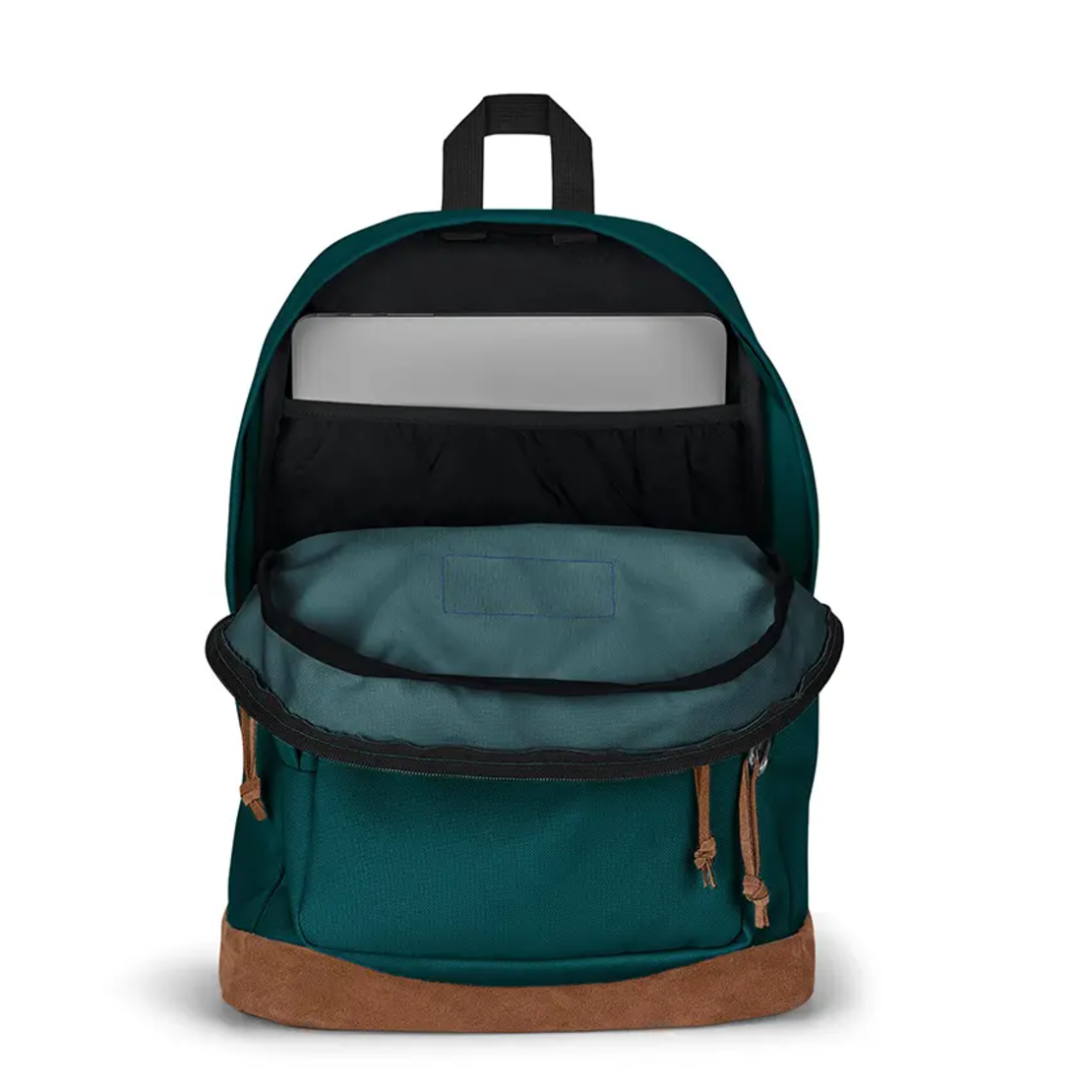 תיק גב ג'נספורט JanSport דגם Right Pack - ירוק משולב עור