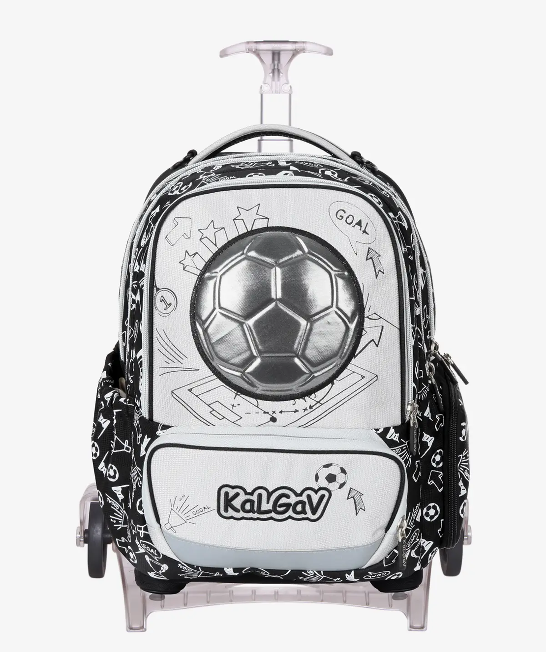 מארז X-Fix trolley Soccer Ball שחור זהב