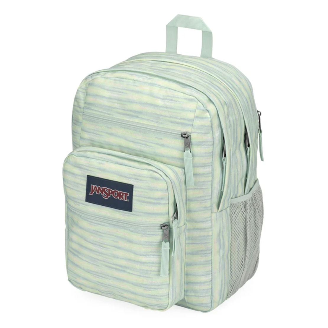 תיק גב ג'נספורט JanSport דגם Big Student - הדפס מנטה