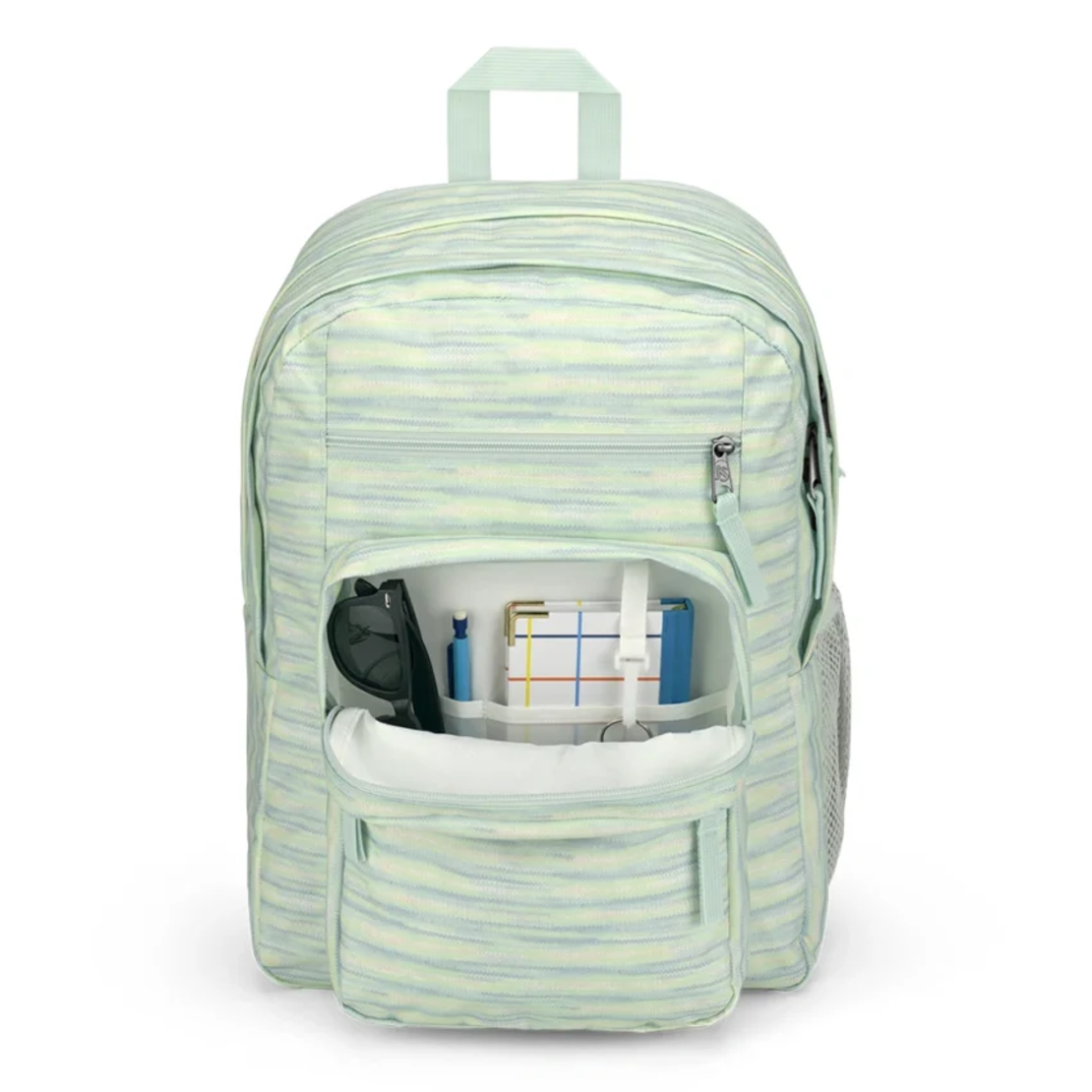 תיק גב ג'נספורט JanSport דגם Big Student - הדפס מנטה