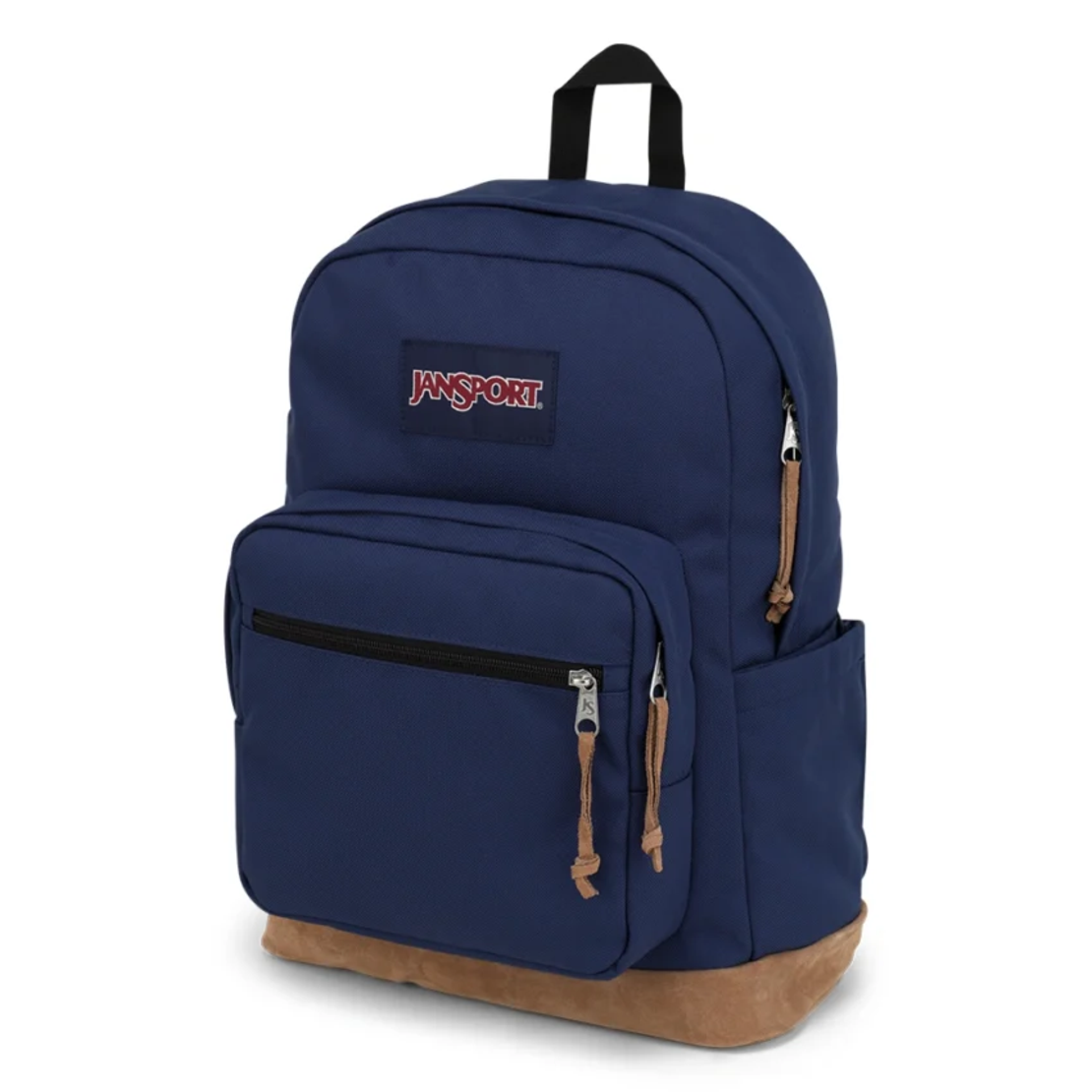 תיק גב ג'נספורט JanSport דגם Right Pack - כחול נייבי משולב עור