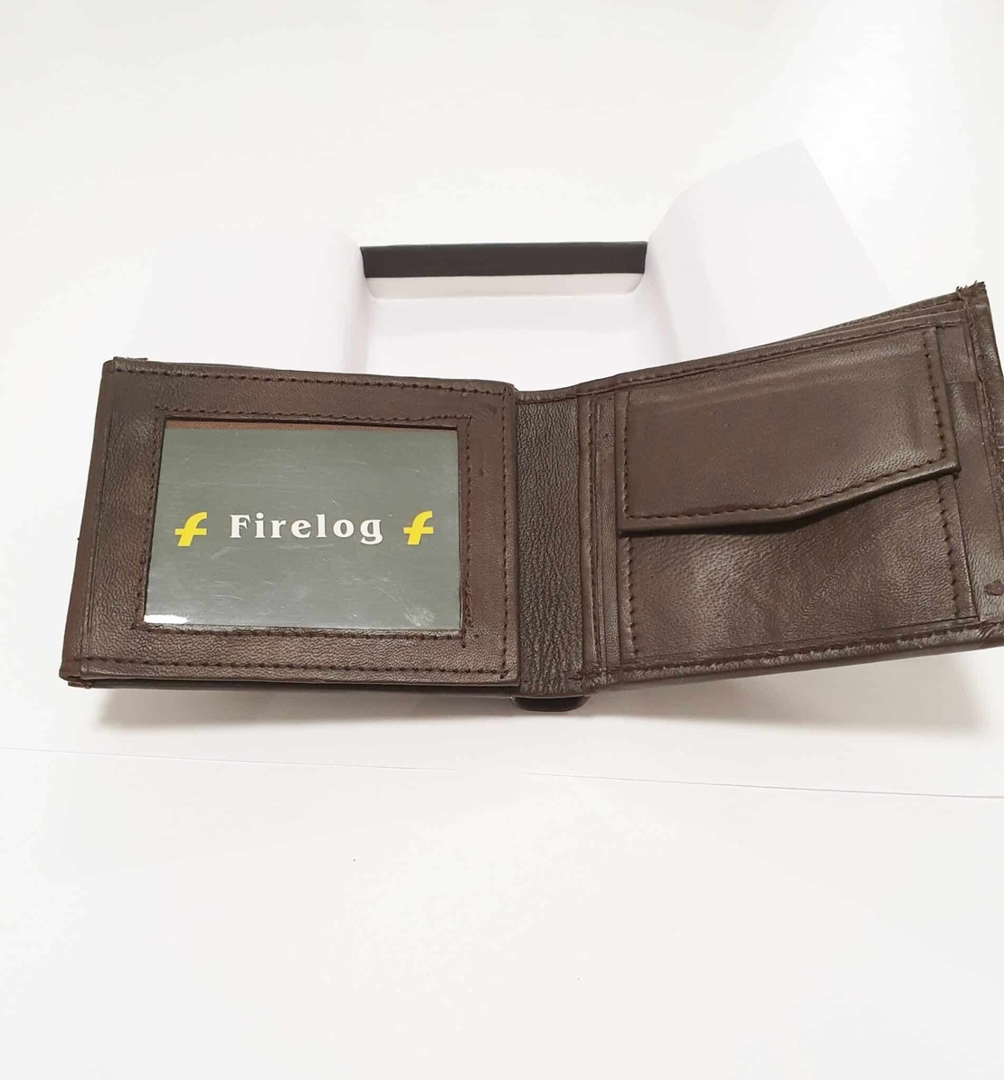 ארנק עור לגבר – צבע חום