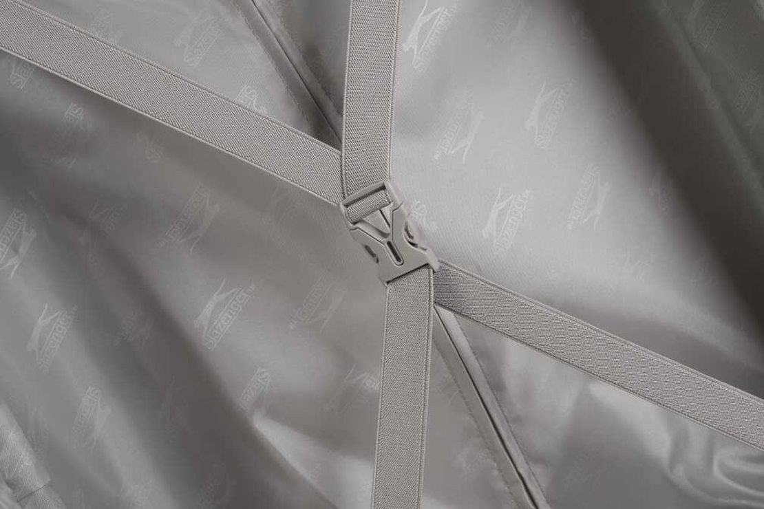 צמד מזוודות קשיחות Slazenger Spirit – סט 2 חלקים (28″ + 24″) שחור