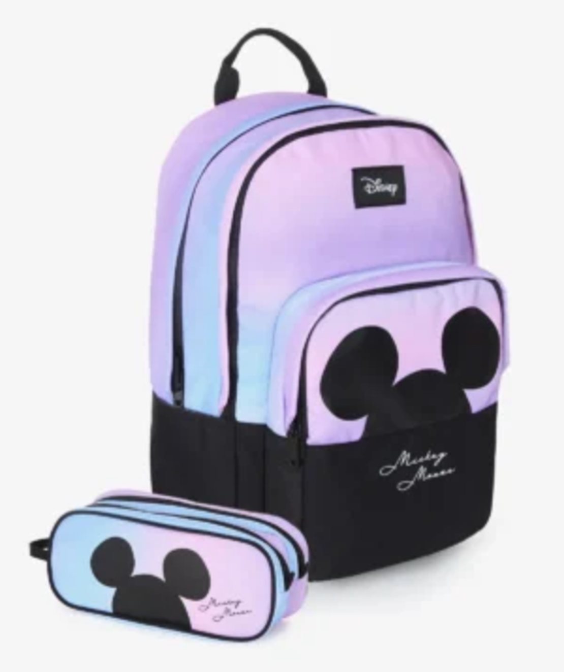 תיק+קלמר Disney Gradient Mickey